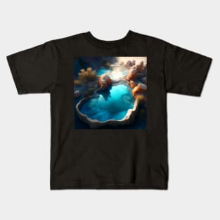 Escape to the Hot Springs Kids T-Shirt